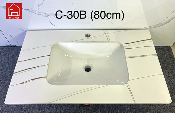 Chau su Lavabo duong vanh am ban c30b ( 80cm ) 01