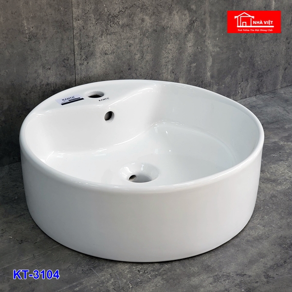 chau lavabo duong ban kante kt3104