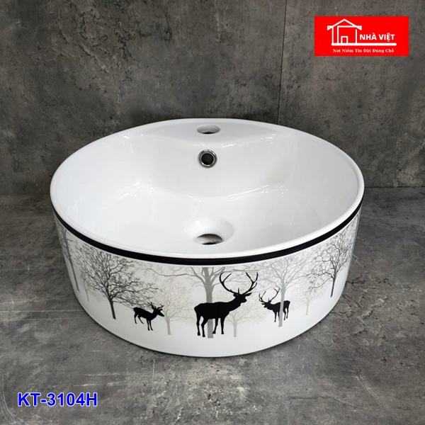 chau lavabo duong ban kante kt3104h