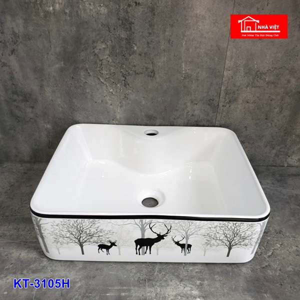 chau lavabo duong ban kante kt3105h